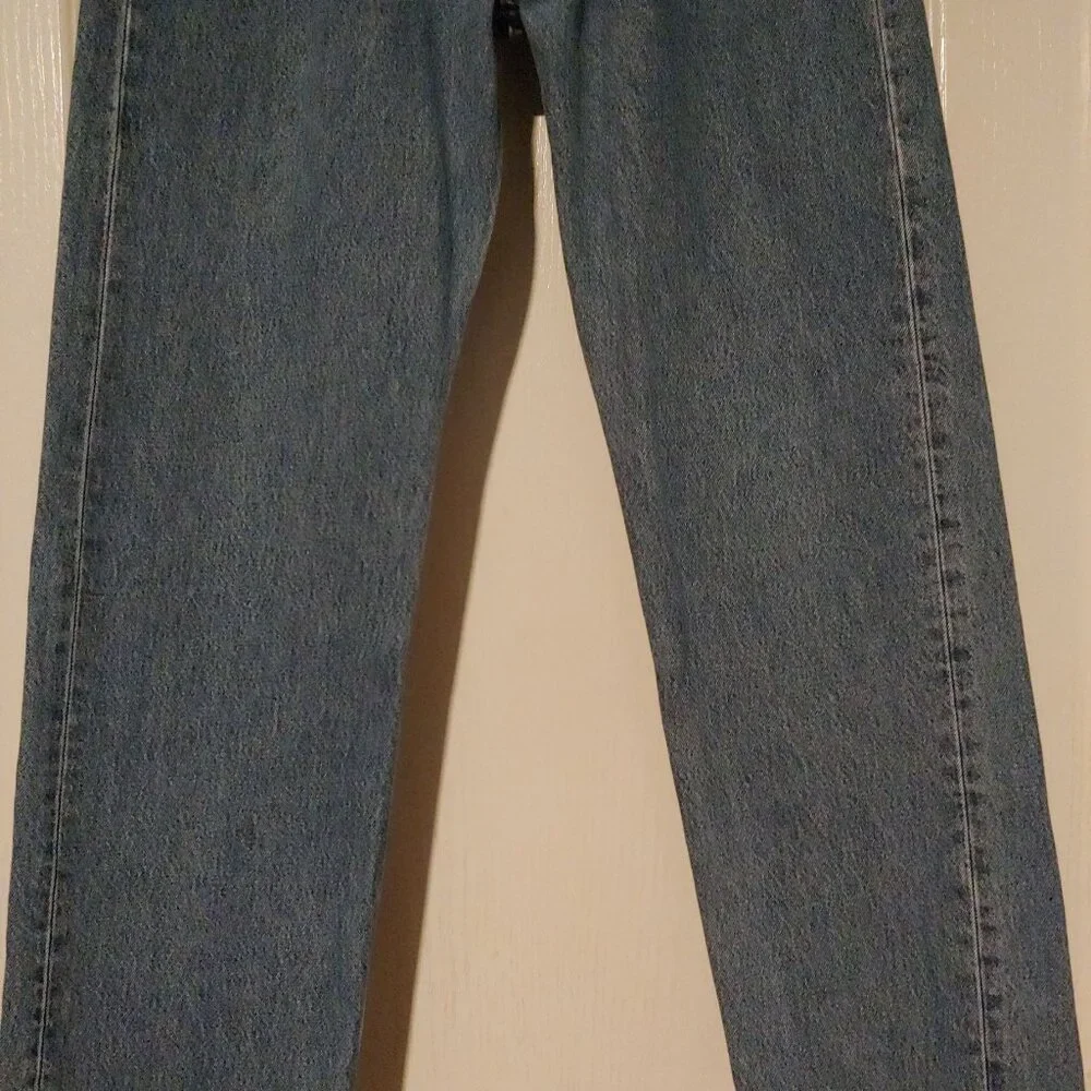 Levi's 501 Straight Leg Button Fly Denim Jeans 34x34
